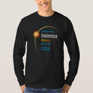 T-shirt Éminence Missouri Éclipse Solaire Totale 2024 1