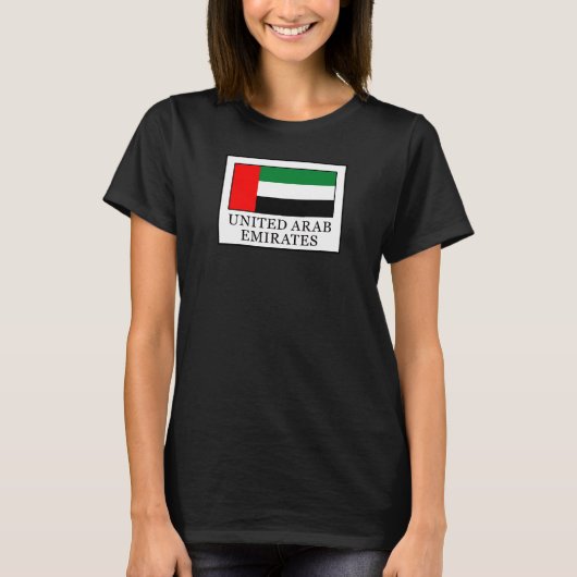T-shirt Émirats arabes unis (Devant)