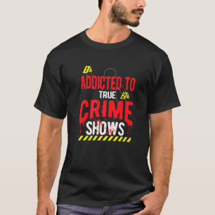 T-shirt Émission de crime
