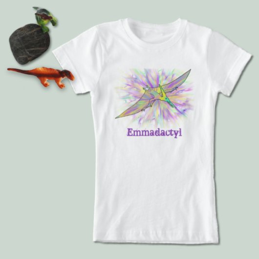 T-Shirt Emma dactyl Funny Coloré Pterodactyl Dinosaur
