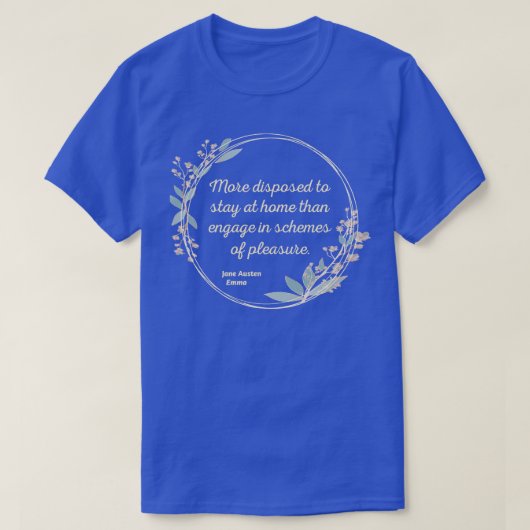 T-shirt Emma Quote IV style mignon (Design devant)