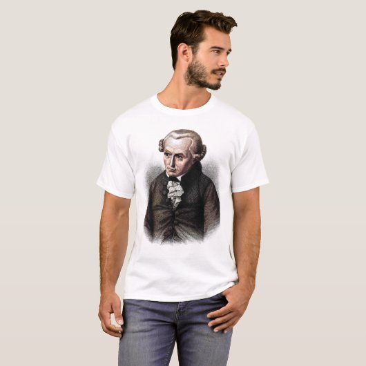 T-shirt Emmanuel Kant - Philosophe (Devant entier)