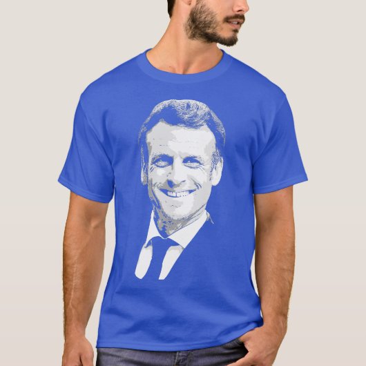 T-shirt Emmanuel Macron (Devant)