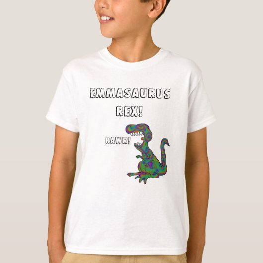 T-shirt Emmasaurus Rex (Devant)