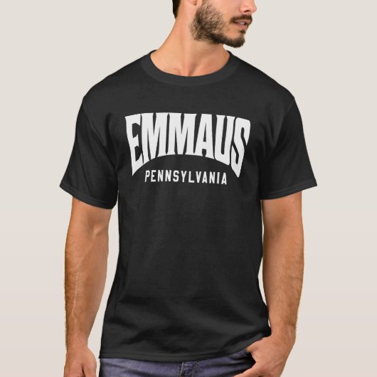 T-shirt Emmaus Pennsylvanie (Devant)