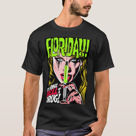 T-shirt Emmène-Moi En Floride (Devant)