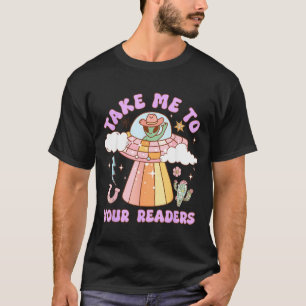 T-shirt Emmenez les lecteurs Professeur Alien Halloween Li