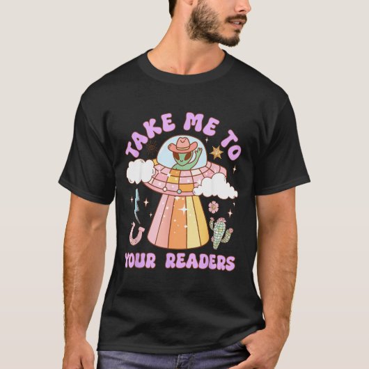 T-shirt Emmenez les lecteurs Professeur Alien Halloween Li (Devant)