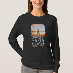 T-shirt Emmenez-moi à Paris Tour Eiffel Cadeau français po
