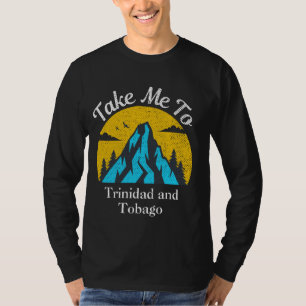 T-shirt Emmenez-moi à Trinité-et-Tobago Vacances Vintages
