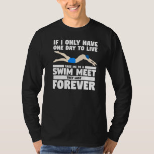 T-shirt Emmenez-Moi À Une Baignade Rencontrez-Vous Ils Nag