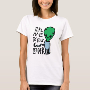 T-shirt Emmenez-moi à votre chef Citation sarcastique Al