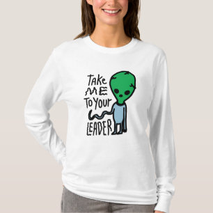 T-shirt Emmenez-moi à votre chef Citation sarcastique Al