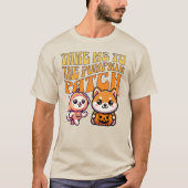 T-shirt Emmenez-moi au Citrouille Patch Shirt pour les Amo (Devant)