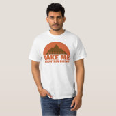 T-shirt Emmenez-moi VTT (Devant entier)