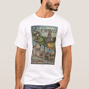 T-shirt Emmett, lettre ScenesEmmett, identification