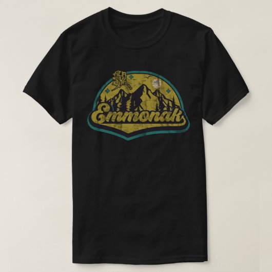T-shirt Emmonak, Alaska (Design devant)
