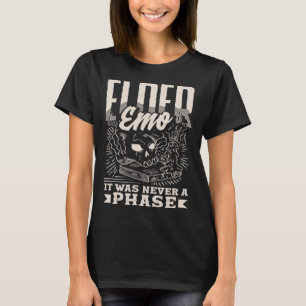 T-shirt Emo Ancien Ce N'Était Jamais Une Phase Gothique Sq