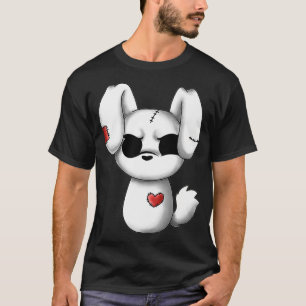 T-shirt Emo Chibi Kawaii Pâques Goth Emo Bunny Premium