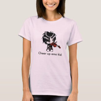 T-shirt emo gamin, Cheval up emo gamin
