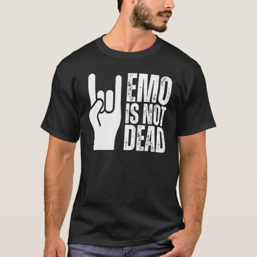 T-shirt EMO IS NOT DEAD It Was Never Just A Phase, It's A (Devant)