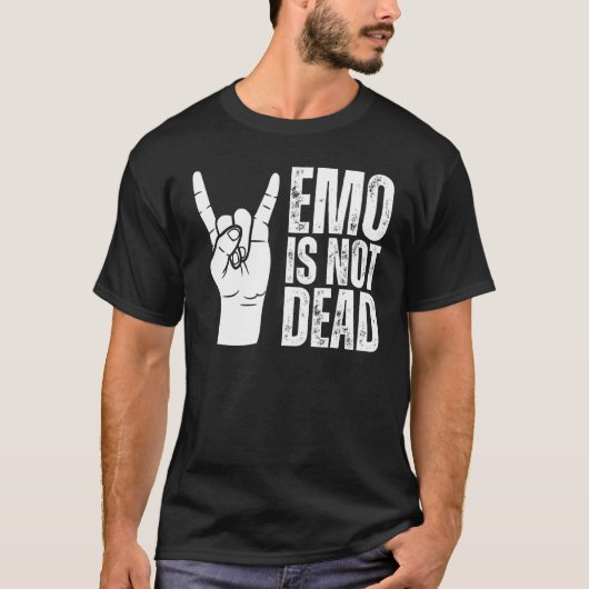 T-shirt EMO IS NOT DEAD It Was Never Just A Phase, It's A (Devant)