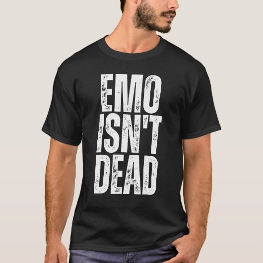 T-shirt EMO ISN'T DEAD It Was Never Just A Phase It's A Li (Devant)