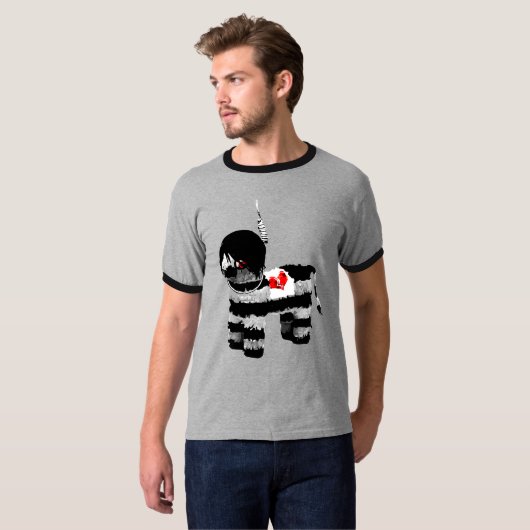 T-shirt emo pin (Devant entier)