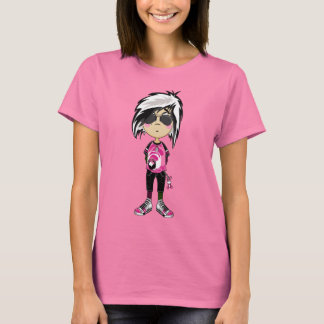 T-shirt Emo Punk Girl à Shades