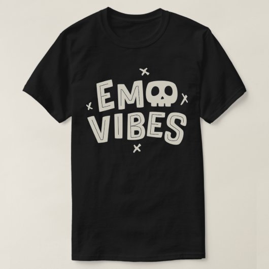 T-shirt Emo Vibes Pastel Goth Emo Punk Vêtements Avec Emo (Design devant)