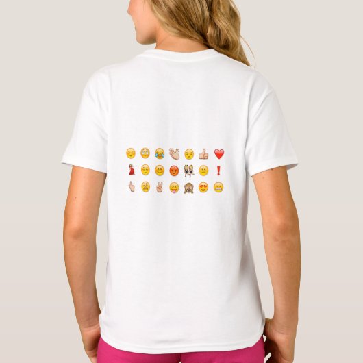 T-shirt emoji (Dos)