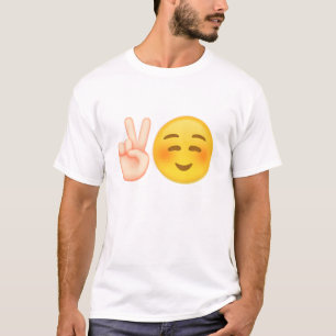 T-shirt Emoji a inspiré la conception de paix