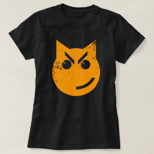 T-shirt Emoji Chat Grunge Smirking