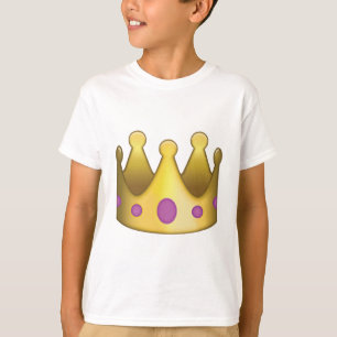 T-shirt Emoji de couronne