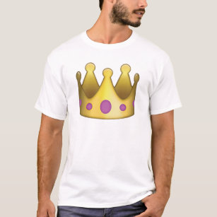 T-shirt Emoji de couronne
