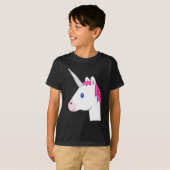 T-shirt Emoji de licorne (Devant entier)