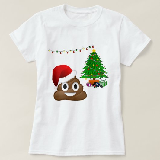 T-shirt emoji de noël (Design devant)