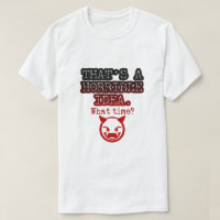 Emoji drôle C'est une idée horrible Quelle heure