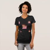 T-shirt emoji femme (Devant entier)