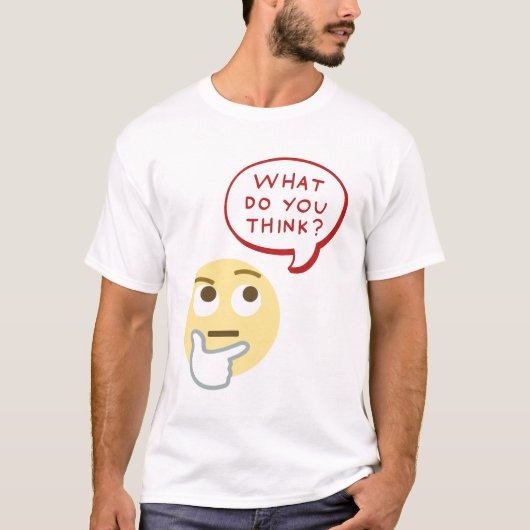 T-shirt Emoji Funny (Devant)