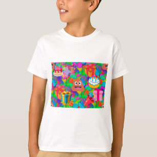 T-shirt emoji joyeux pod'anniversaire