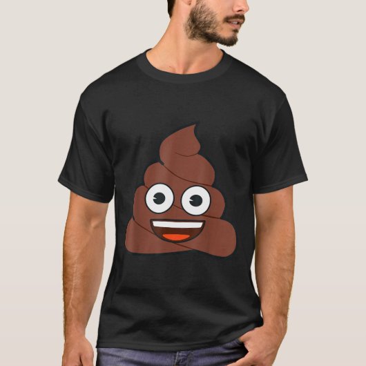 T-shirt Emoji Op Happy Yellow Smile Face  (Devant)