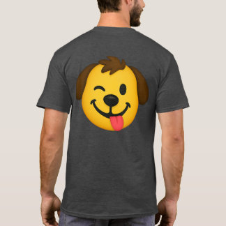 T-shirt Emoji Perro Divertido – Estilo Kawaii para Amantes