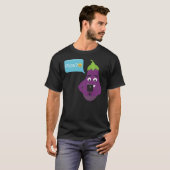 T-shirt Emoji, plante végétale (Devant entier)