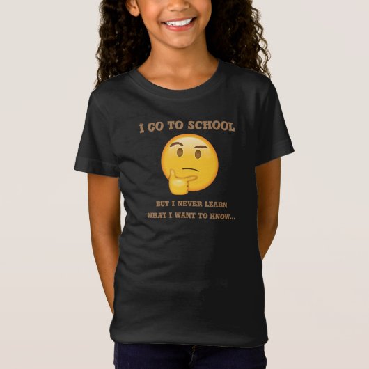 T-Shirt EMOJI SE DEMANDANT (Devant)