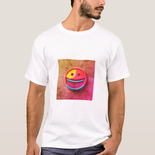 T-shirt Emoji Smile Classique - Amusant (Devant)