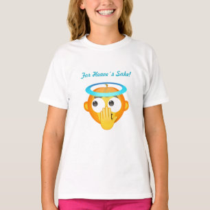 T-shirt emoji Surprise angélique