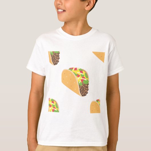 T-shirt emoji taco (Devant)