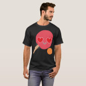 T-shirt Emoji Tennis de Table (Devant entier)