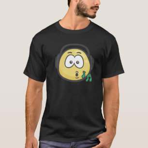 T-shirt Emoji : Visage de musique